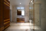 En suite Master bathroom with oceanview